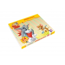 Крейда кольорова масляна Tom & Jerry, 24 шт. COOLFORSCHOOL