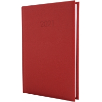 Щоденник датований 2021, SAND, червоний, А5
