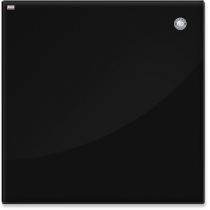 Дошка скляна магнітно-маркерна, ТМ 2x3, 80 x 60 см., колір чорний