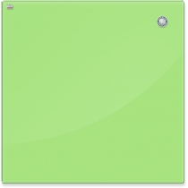 Дошка скляна магнітно-маркерна, ТМ 2x3, 45 x 45 см., колір зелений