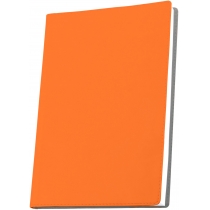 Діловий записник VIVELLA, А6, м’яка обкладинка, білий блок лінія, помаранч