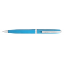 Ручка кулькова металева Optima MAMBO блакитна