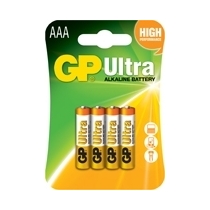 Батарейка GP Ultra Alkaline AA 4 штуки в упаковці