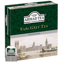 Чай чорний з бергамотом  Ahmad Tea Граф Грей 100 шт х 2г