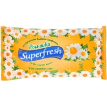 Серветки вологі Ромашка Super Fresh 15 шт