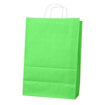 Пакет з ручками Ecobag розмір 400х180х390 мм світло-зелений