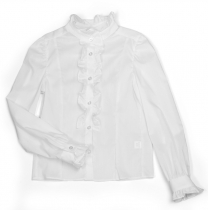 Блуза для дівчинки 289 (80, зріст-158) біла