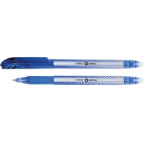 Ручка гелева самостираюча Optima CORRECT синя