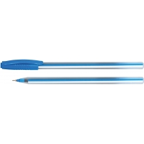 Ручка масляна Economix LINE синя