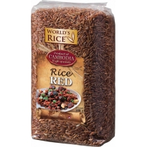 Рис World's rice красный, 500 гр