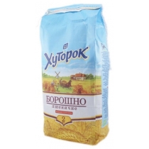 Борошно Хуторок пшеничне в/з 2кг