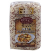 Рис World's rice красный + парбоилд, 500 гр