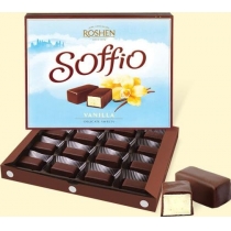 Конфеты Roshen Soffio vanilla шоколадные, 200г