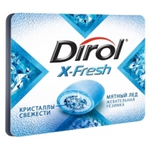 Резинка жевательная Dirol X-Fresh ледяная мята