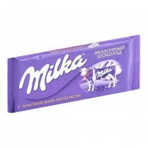 Шоколад молочний Milka 90 г
