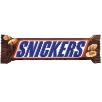 Батончик Snickers з арахісом в молочному шоколаді 50 г