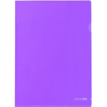 Папка-куточок A4 Economix, фіолетова
