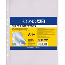 Файл для документів А4+ Economix, 40 мкм, фактура 