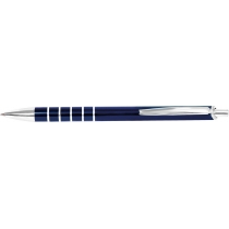 Ручка кулькова металева Optima Steel, синя