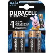 Батарейка DURACELL Turbo  AA MN1500 4шт. в упаковці