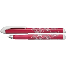 Ручка перова (без картриджа) SCHNEIDER FANTASY, рожево/біла