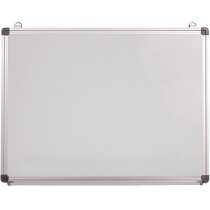 Дошка магнітно-маркерна, ТМ OPTIMA, алюмінієва рамка, 60 х 45 см., колір білий