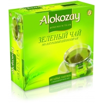 Чай Alokozay Tea 100 шт зелений