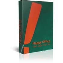 Папір офісний  HAPPY OFFICE  А4 80 г/м2 , 500 арк , С клас , Польща