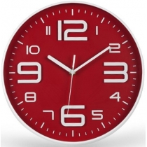 Годинник настінний MODERNO червоний
