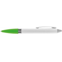 Ручка кулькова ECONOMIX PROMO PARIS. Корпус зелений, пише синім.