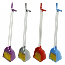 Набір для прибирання Zambak Plastik: совок та щітка з ручкою 95 см колір асотрті