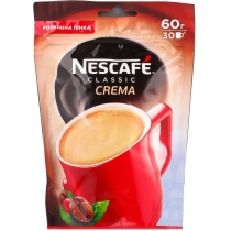 Кава розчинна Nescafe Classic Crema м / у, 60г