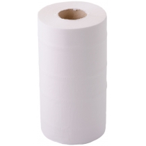 Рушники паперові 2 шари Eco Point Soft, в рулоні  60 м, гладкі, центральна витяжка, білі