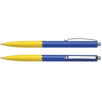 Ручка кулькова Schneider К15 жовто-синя