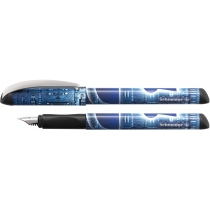 Ручка перова (без картриджа) SCHNEIDER GLAM, синя
