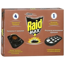 Приманка для тарганів з регулятором розмноження  Raid МАХ 4