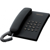 Телефон дротовий KX-TS2350UAB, чорний