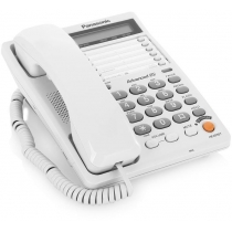 Телефон дротовий KX-TS2365UAW, білий