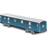 Модель вагона метро "MOLOTOW Train", 10.4 см x 8.2 см х 40.9 см