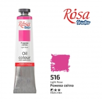 Фарба олійна, Рожева світла, 60мл, ROSA Studio