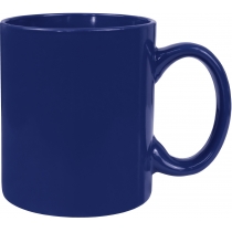 Чашка керамічна Economix Promo євроциліндр 320мл,темно синя