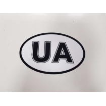 Наклейка на траспортний засіб “Знак України “UA”