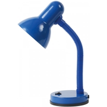 Лампа настільна Kanlux LORA HR-DF5-BLN 60 Вт E27 блакитна