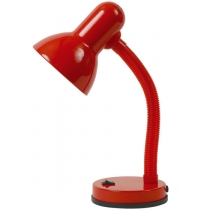 Лампа настільна Kanlux LORA HR-DF5-RE 60 Вт E27 червона