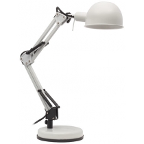 Лампа настільна Kanlux PIXA KT-40-W  40 Вт E14 біла