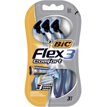 Набір бритв без змінних катриджів BIC Flex 3 Comfort, 3 шт