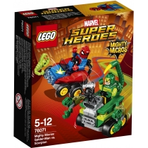 Конструктор Лего "Серія Mighty Micros:  Людина-павук проти  Скорпіона"