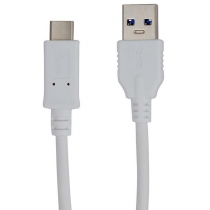 Кабель USB 3.0 - USB Type C 1 м, Greenwave, White (R0014176)