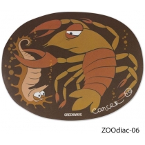 Килимок для миші GREENWAVE ZOOdiac-06