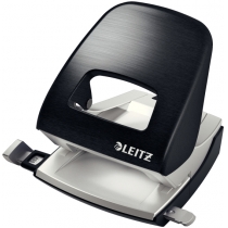 Діркопробивач металевий Leitz New NeXXt Style, 30 арк., колір сатиновий чорний